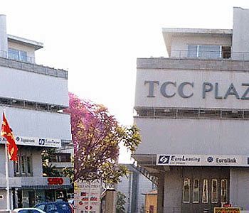 Hotel Tcc Plaza 斯科普里 外观 照片