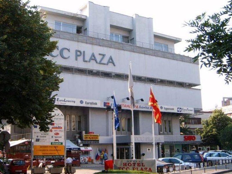 Hotel Tcc Plaza 斯科普里 外观 照片