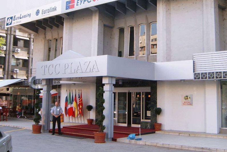Hotel Tcc Plaza 斯科普里 外观 照片